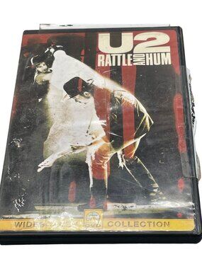 DVD "U2 Rattle and Hum" copyright Paramount Pictures runtime 98 minutes READ